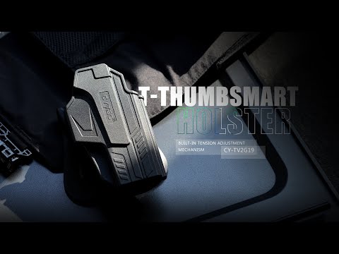 Kabura Cytac T-Thumb Smart Gen. 2 do pistoletów Glock 19/23/32 Paddle - Black