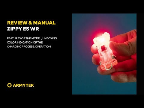 Latarka Armytek Zippy WR Extended Set Green - 120 lumenów