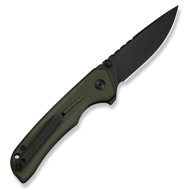 Складаний ніж Civivi Tarask Black Stonewashed Nitro-V G10 - OD Green