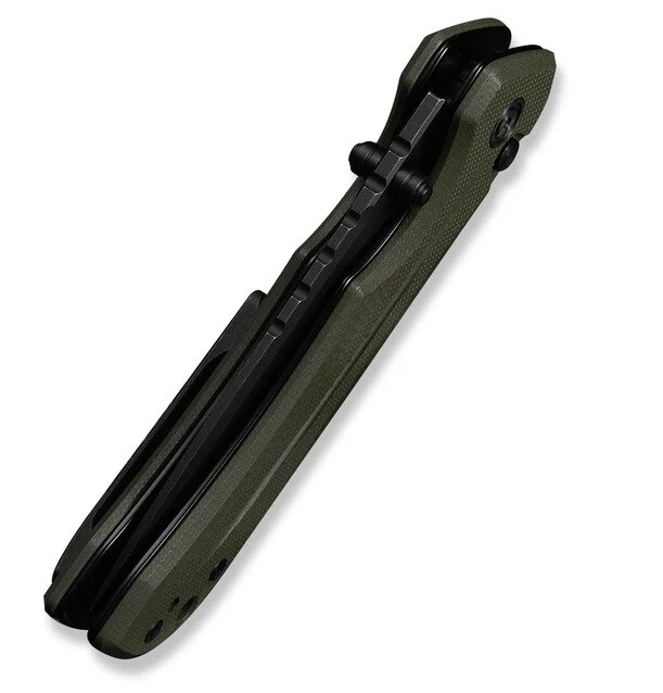 Складаний ніж Civivi Tarask Black Stonewashed Nitro-V G10 - OD Green