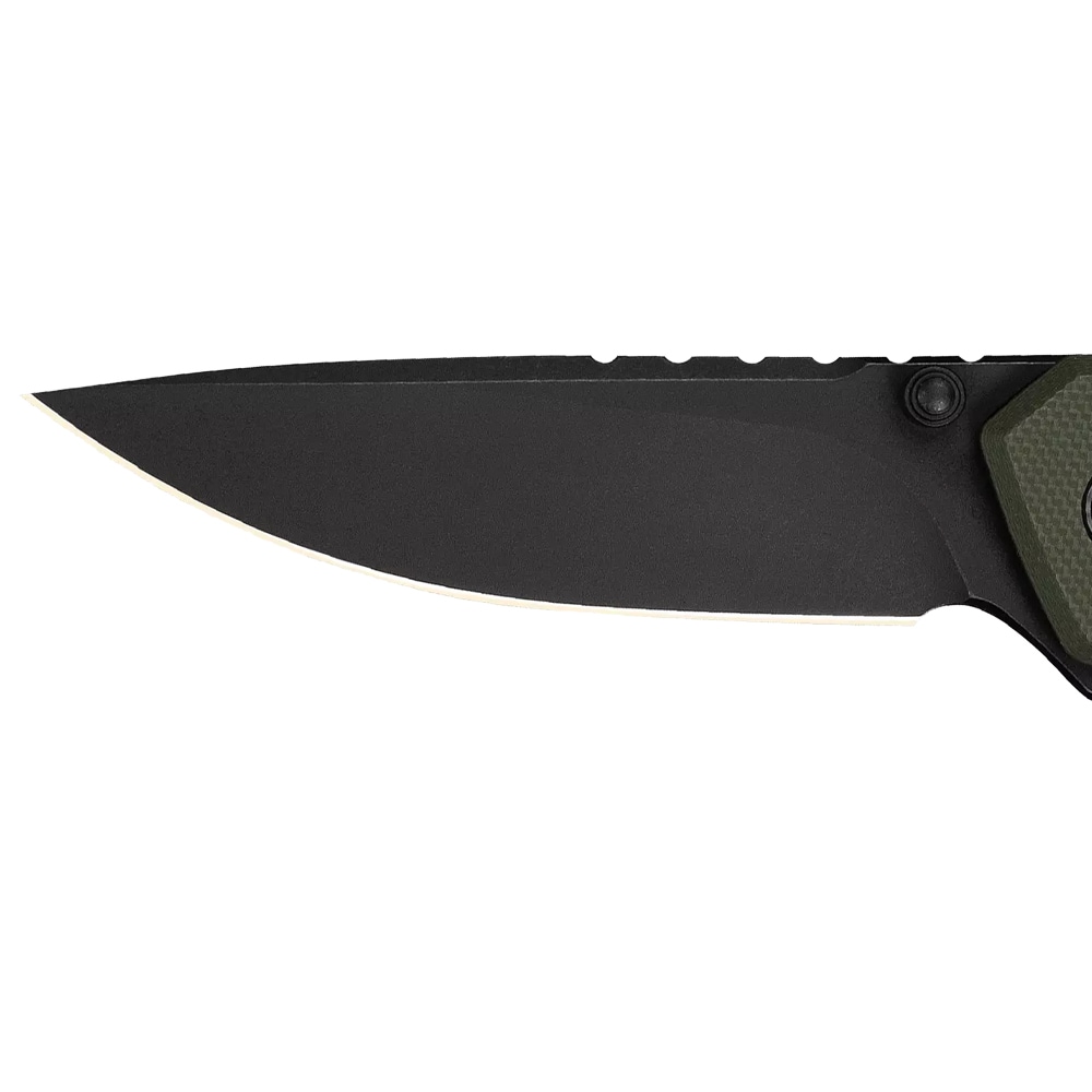Складаний ніж Civivi Tarask Black Stonewashed Nitro-V G10 - OD Green