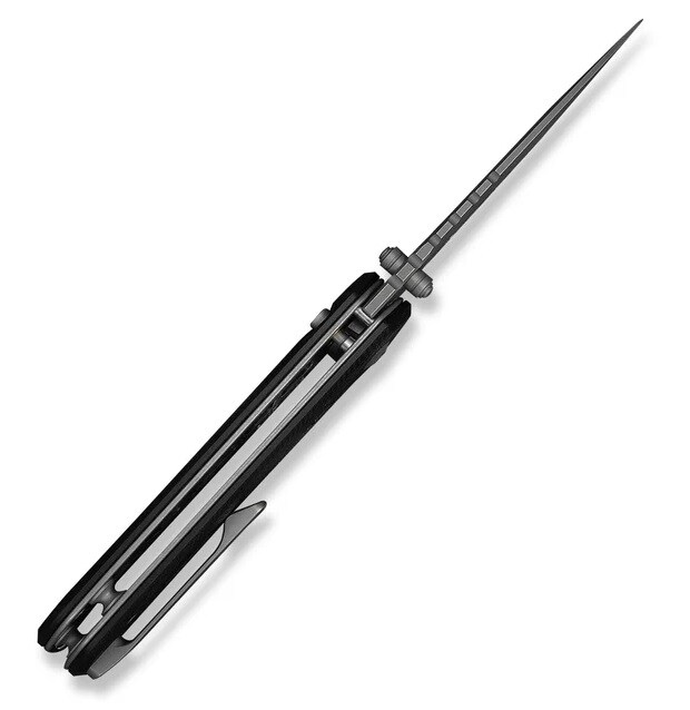 Складаний ніж Civivi Tarask Gray Stonewashed Nitro-V G10 - Black