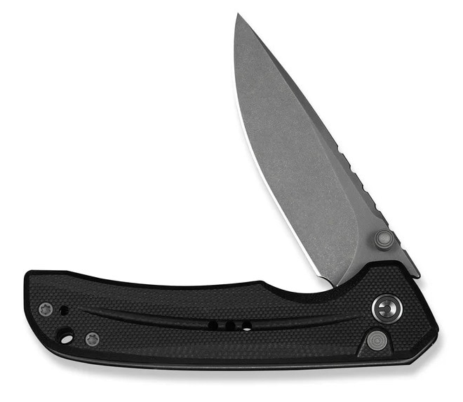 Складаний ніж Civivi Tarask Gray Stonewashed Nitro-V G10 - Black
