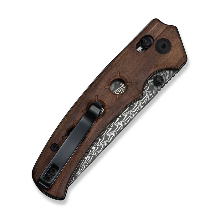 Nóż składany Civivi Noctis Damascus - Wood