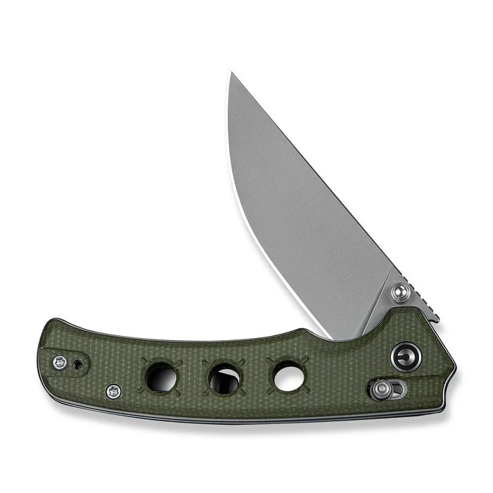 Nóż składany Civivi Noctis Stonewashed Nitro-V Micarta - Olive