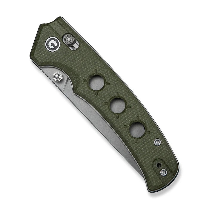 Nóż składany Civivi Noctis Stonewashed Nitro-V Micarta - Olive