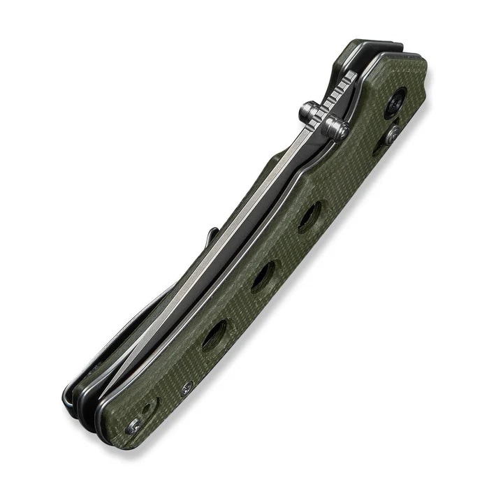 Nóż składany Civivi Noctis Stonewashed Nitro-V Micarta - Olive