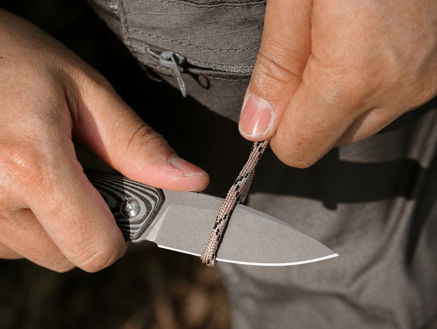 Ніж Civivi Altus Fixed Blade Gray Stonewashed 14C28N G10 - Gray