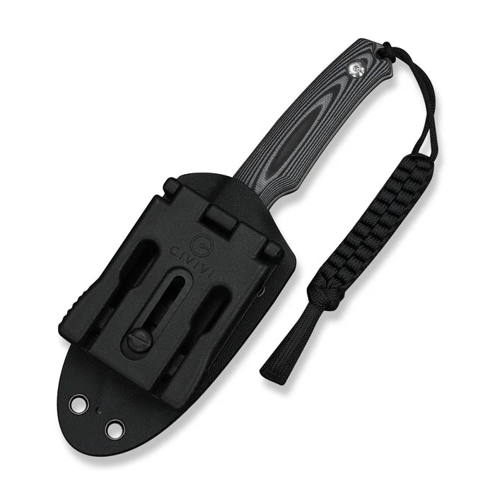 Ніж Civivi Altus Fixed Blade Gray Stonewashed 14C28N G10 - Gray