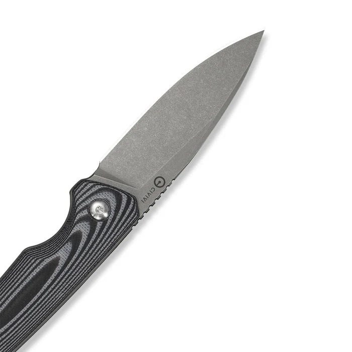 Ніж Civivi Altus Fixed Blade Gray Stonewashed 14C28N G10 - Gray