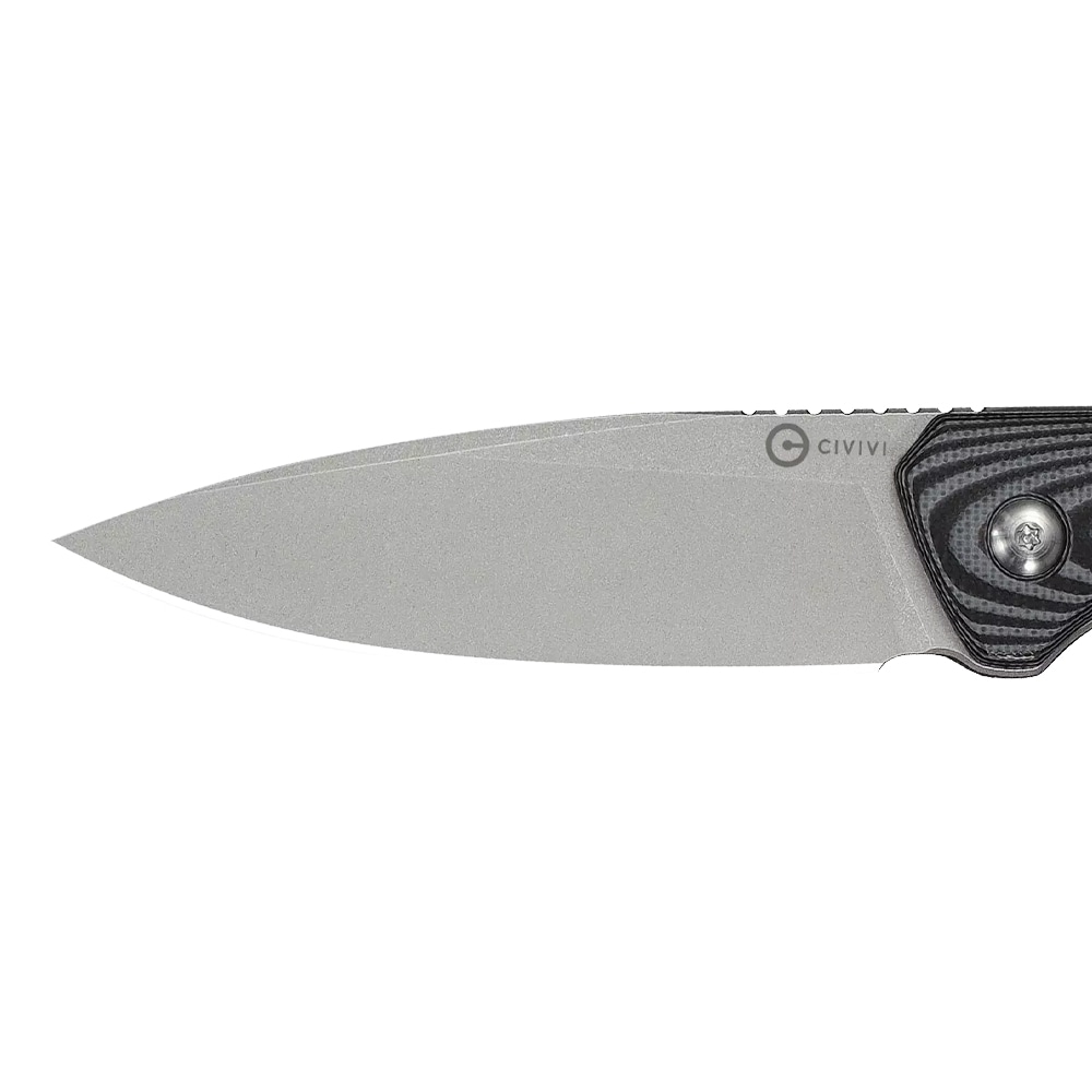 Nóż Civivi Altus Fixed Blade Gray Stonewashed 14C28N G10 - Gray