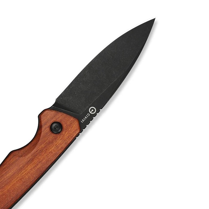 Ніж Civivi Altus Fixed Blade Black Stonewashed 14C28N - Wood