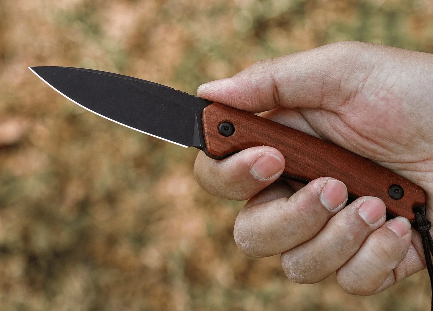 Ніж Civivi Altus Fixed Blade Black Stonewashed 14C28N - Wood