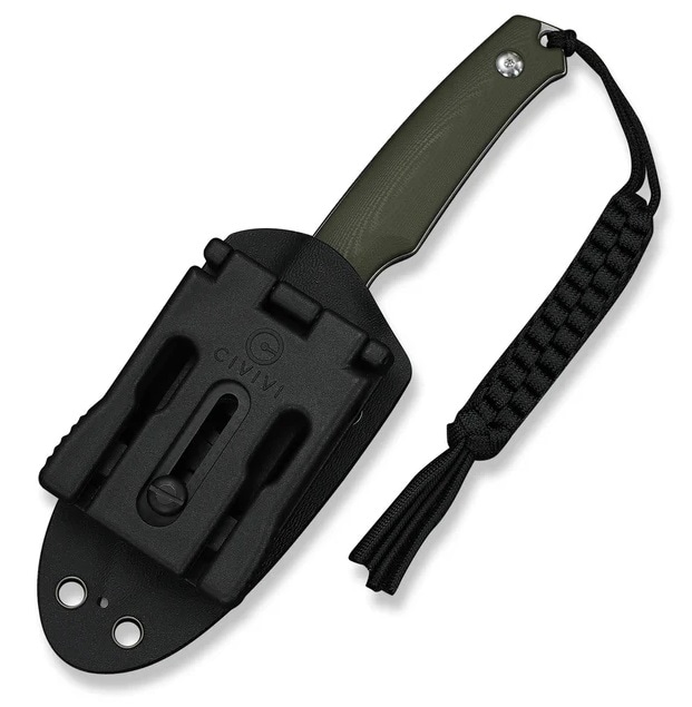 Nóż Civivi Altus Fixed Blade Stonewashed 14C28N G10 - OD Green