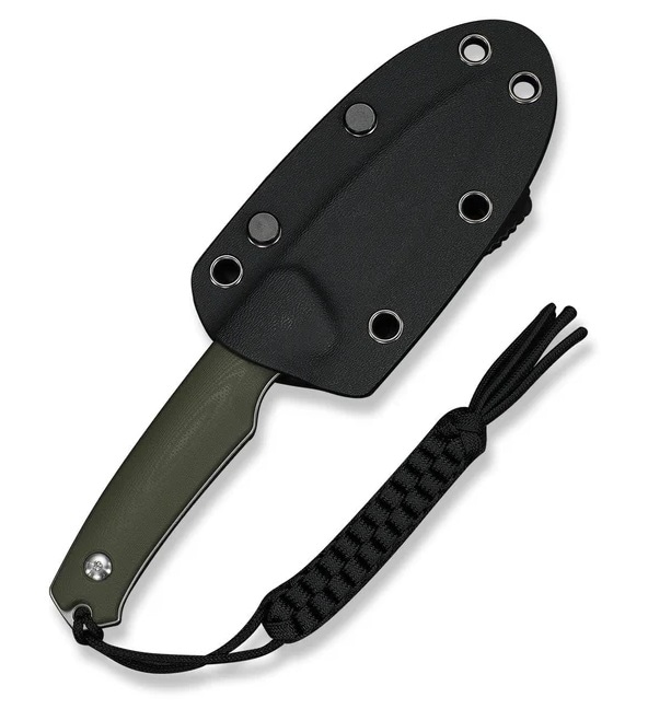 Nóż Civivi Altus Fixed Blade Stonewashed 14C28N G10 - OD Green