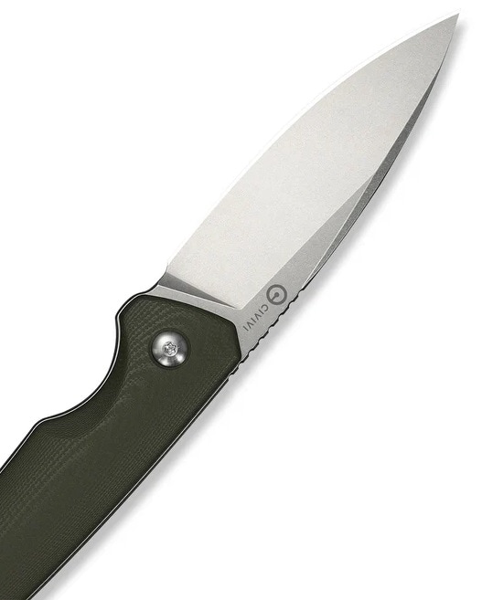 Nóż Civivi Altus Fixed Blade Stonewashed 14C28N G10 - OD Green