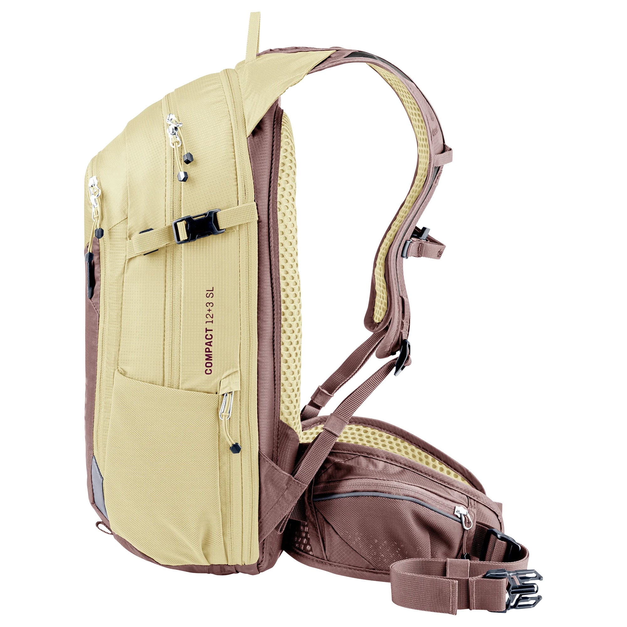 Plecak damski Deuter Comact 12+3 SL - Ashrose Desert