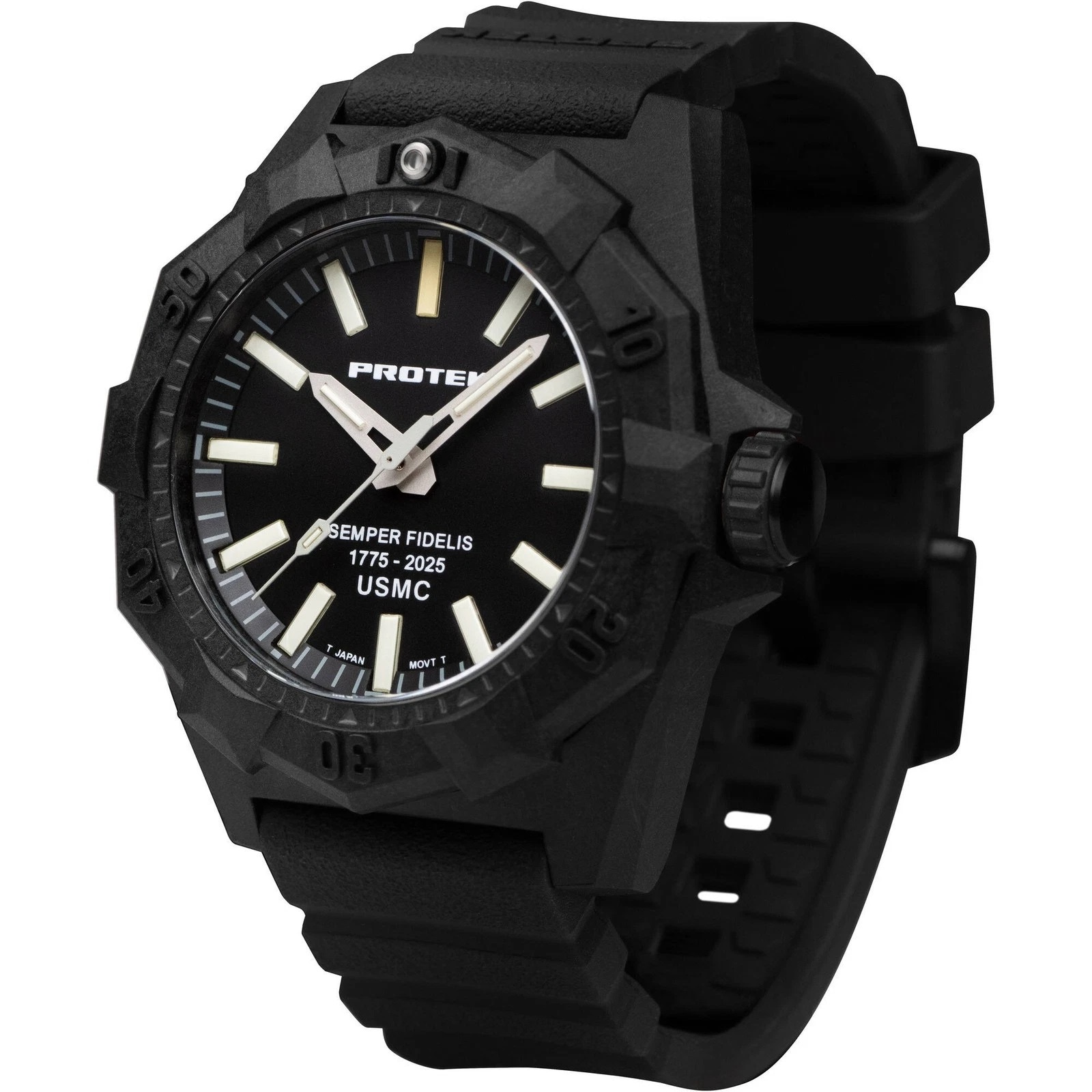 Zegarek ProTek PT4101SF USMC Carbon Dive