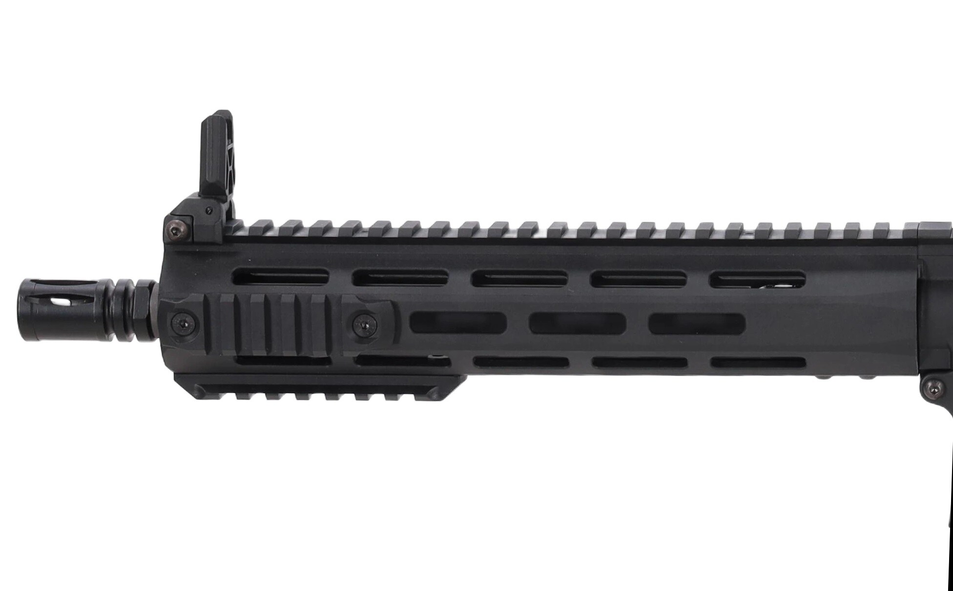 Karabinek szturmowy AEG Specna Arms SA-F03 FLEX Light Ops Stock HAL ETU Gen.2 Black + kolimator + akumulator + ładowarka - zestaw