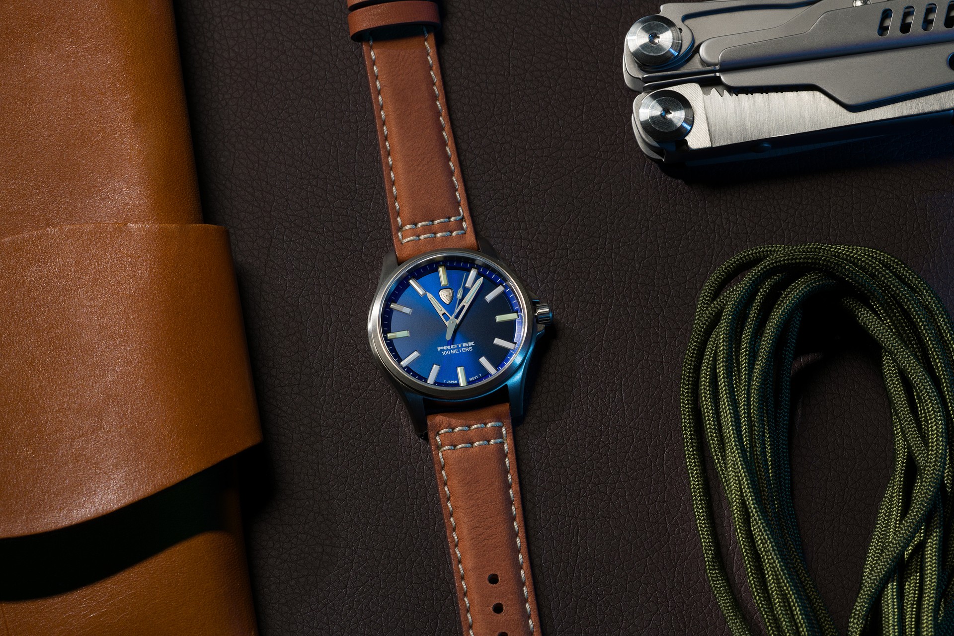 ProTek PT3003 Titanium Watch