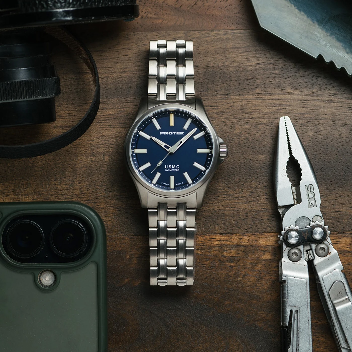 Zegarek ProTek PT3103BR Titanium