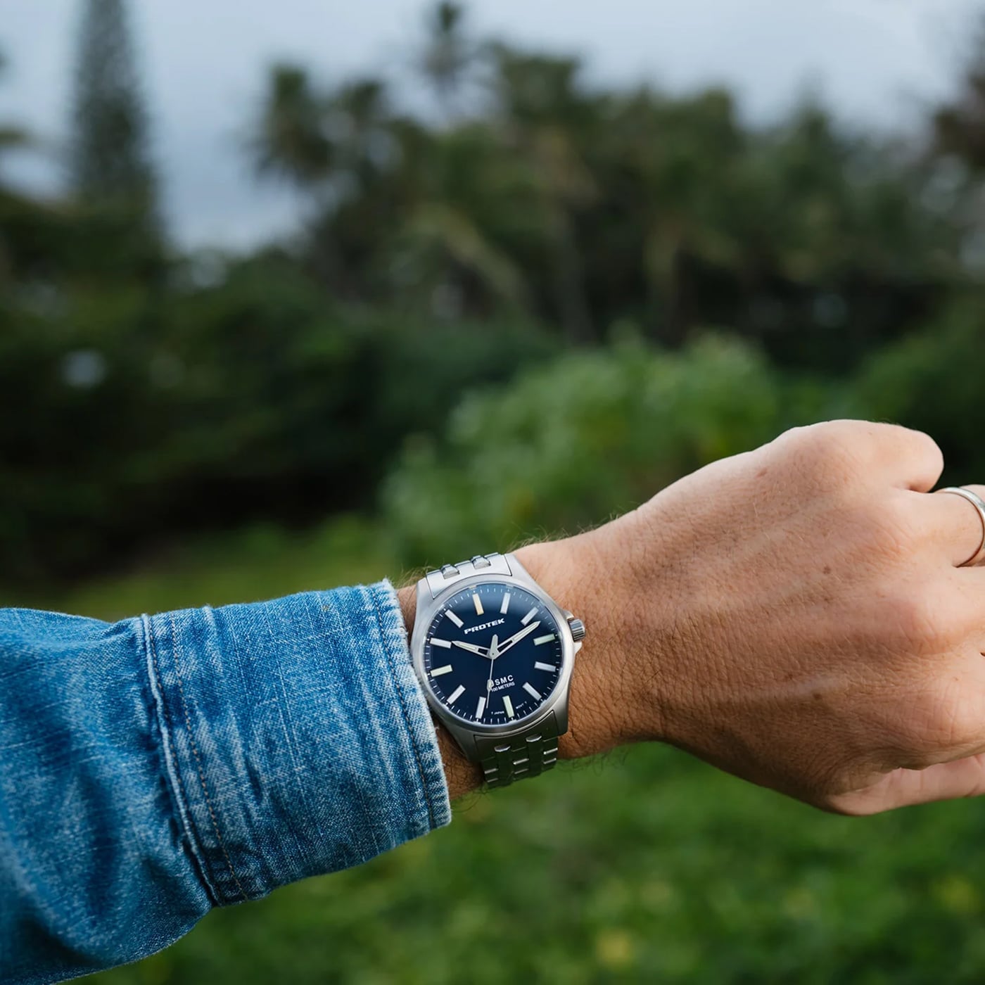 Zegarek ProTek PT3103BR Titanium
