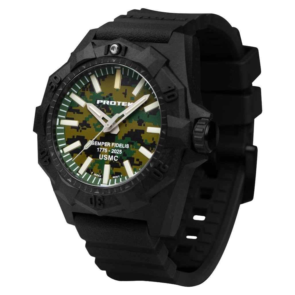 Zegarek ProTek PT4105SFC USMC Carbon Dive