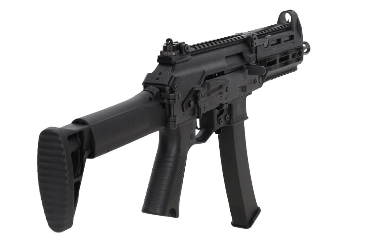 Pistolet maszynowy GBB Specna Arms PPK-20 SA-J20 Vapor - Black