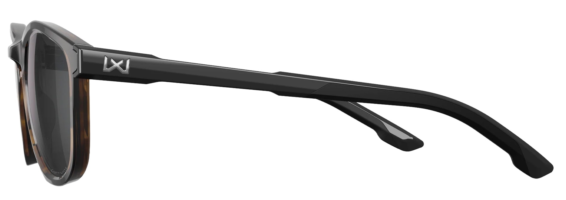 Okulary Wiley X Bravo - Captive Polarized Grey/Tortoise