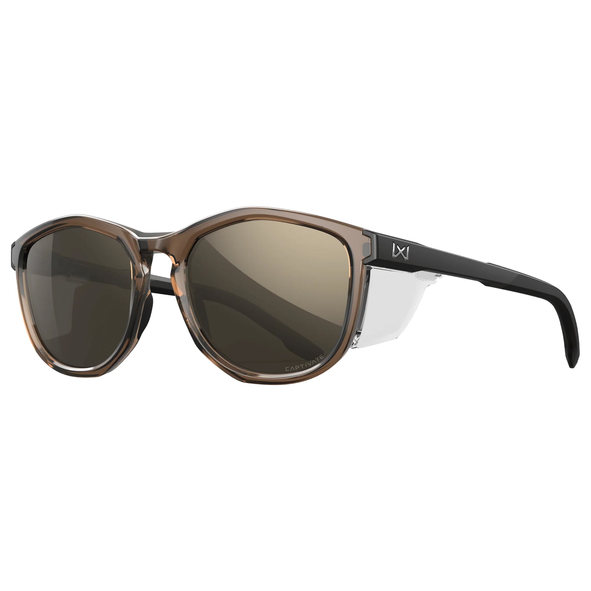 Okulary Wiley X Bravo - Captive Polarized Tungsten/Crystal Tan