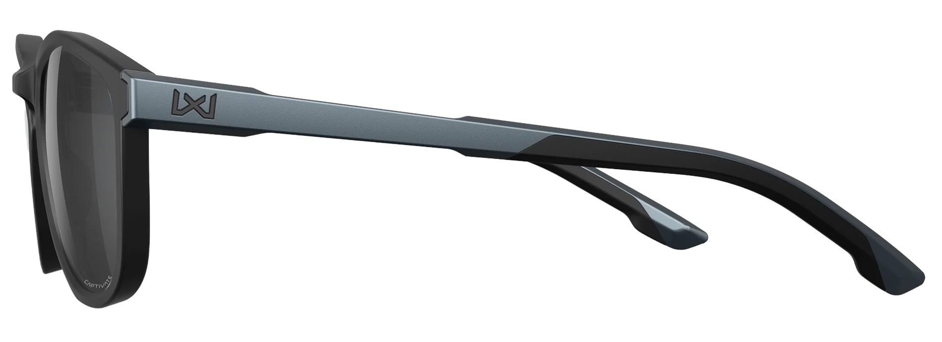 Okulary Wiley X Bravo - Captive Polarized Black/Black