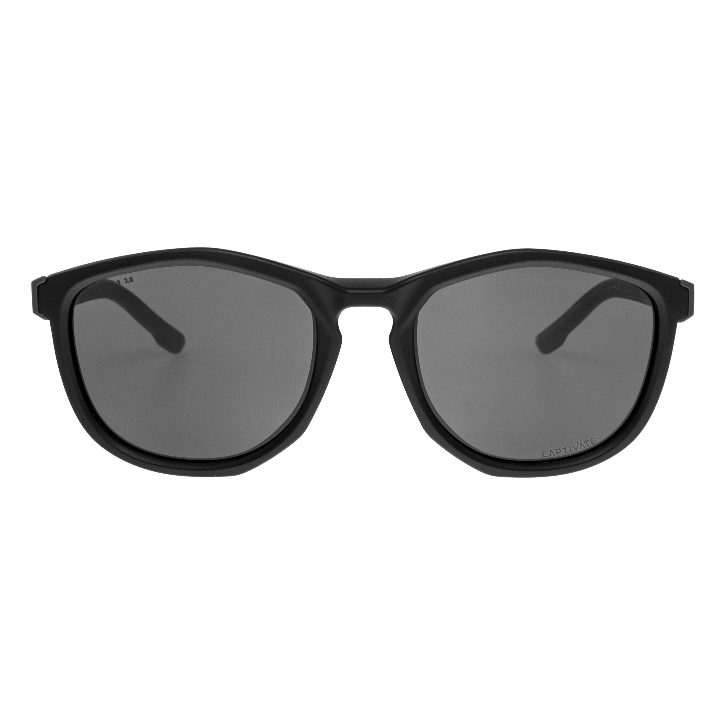 Wiley X Bravo Glasses - Captive Polarized Black/Black