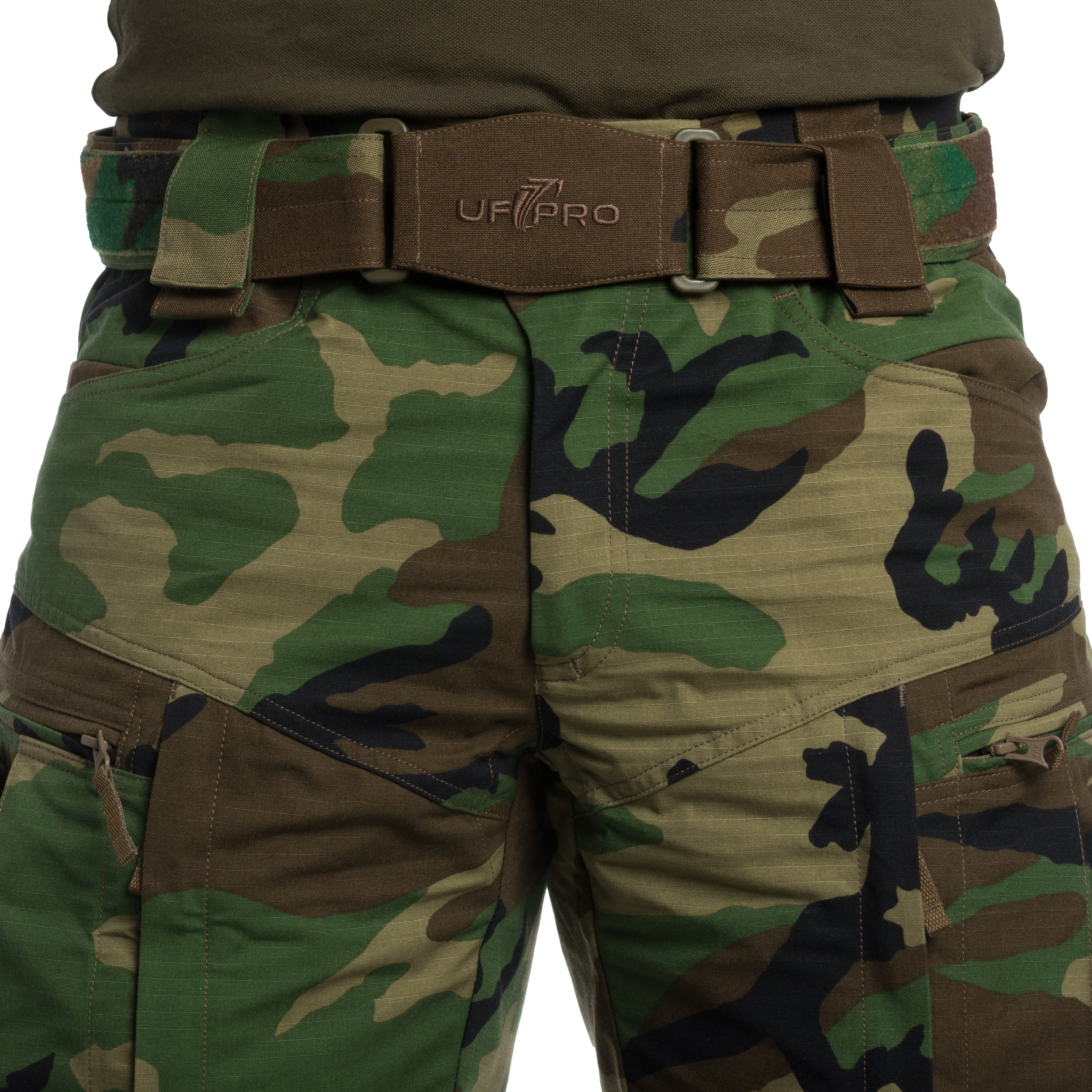 Szorty UF PRO P-40 Gen.2 Tactical - Woodland
