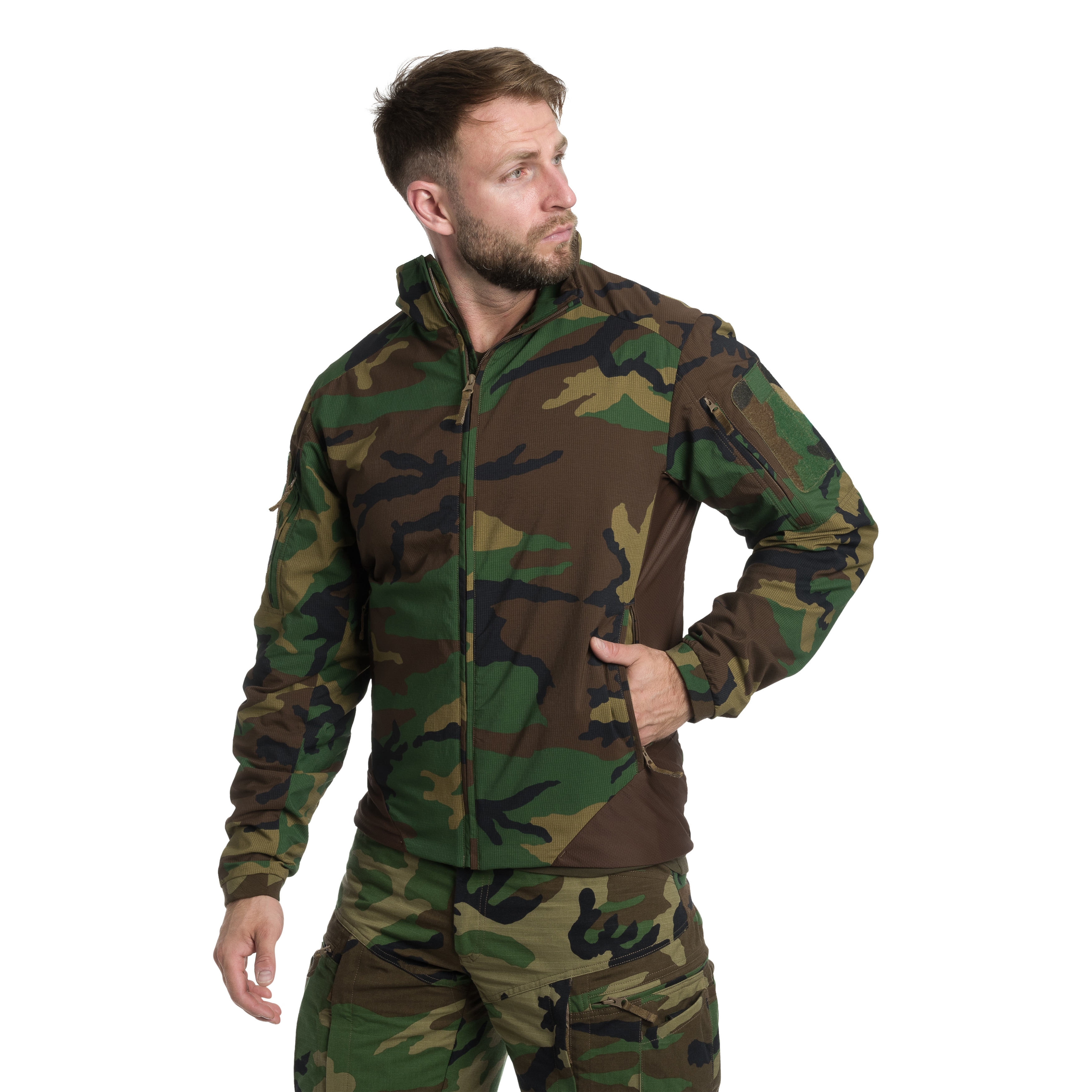 Kurtka UF PRO Hunter FZ Gen.3 Tactical Softshell - Woodland