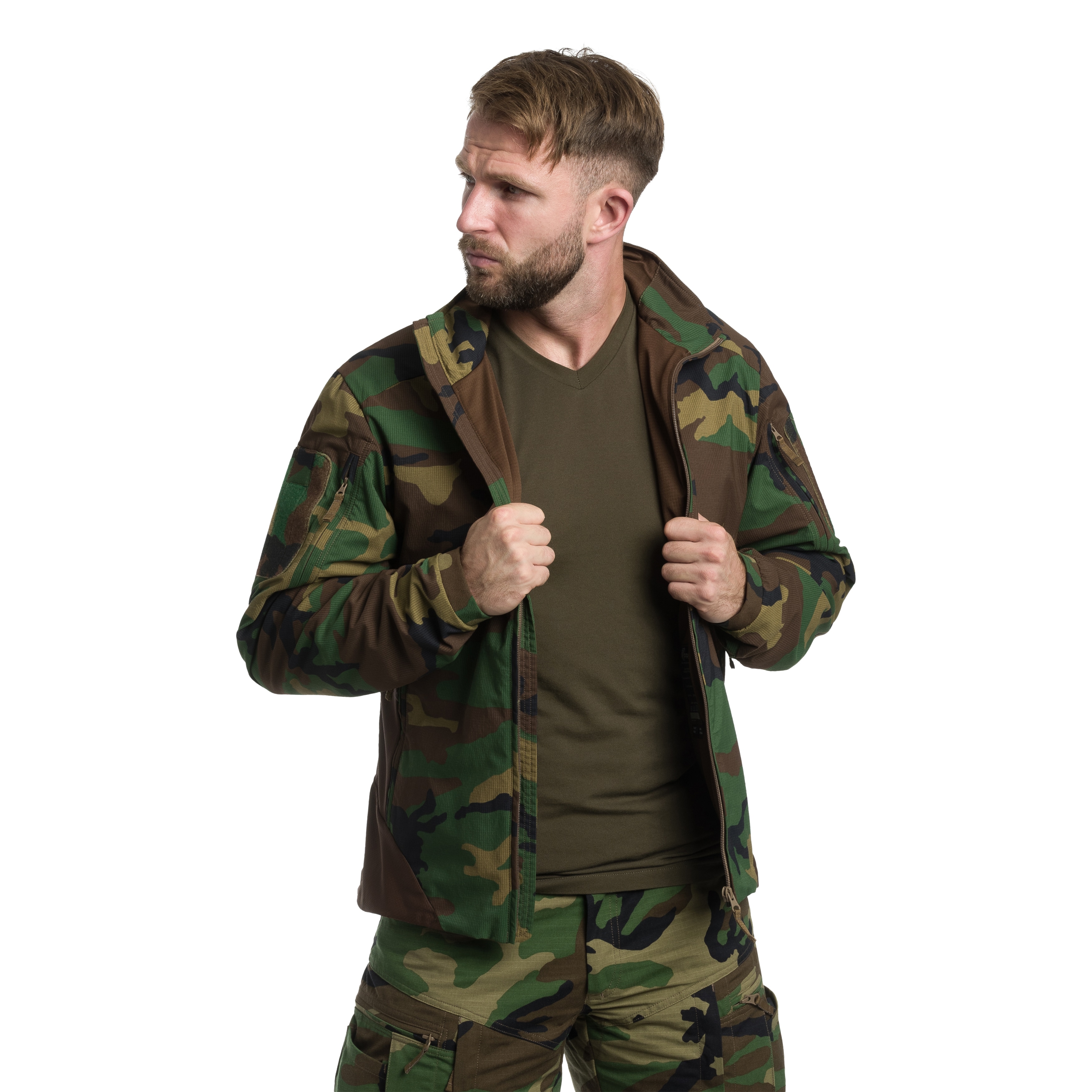 Kurtka UF PRO Hunter FZ Gen.3 Tactical Softshell - Woodland
