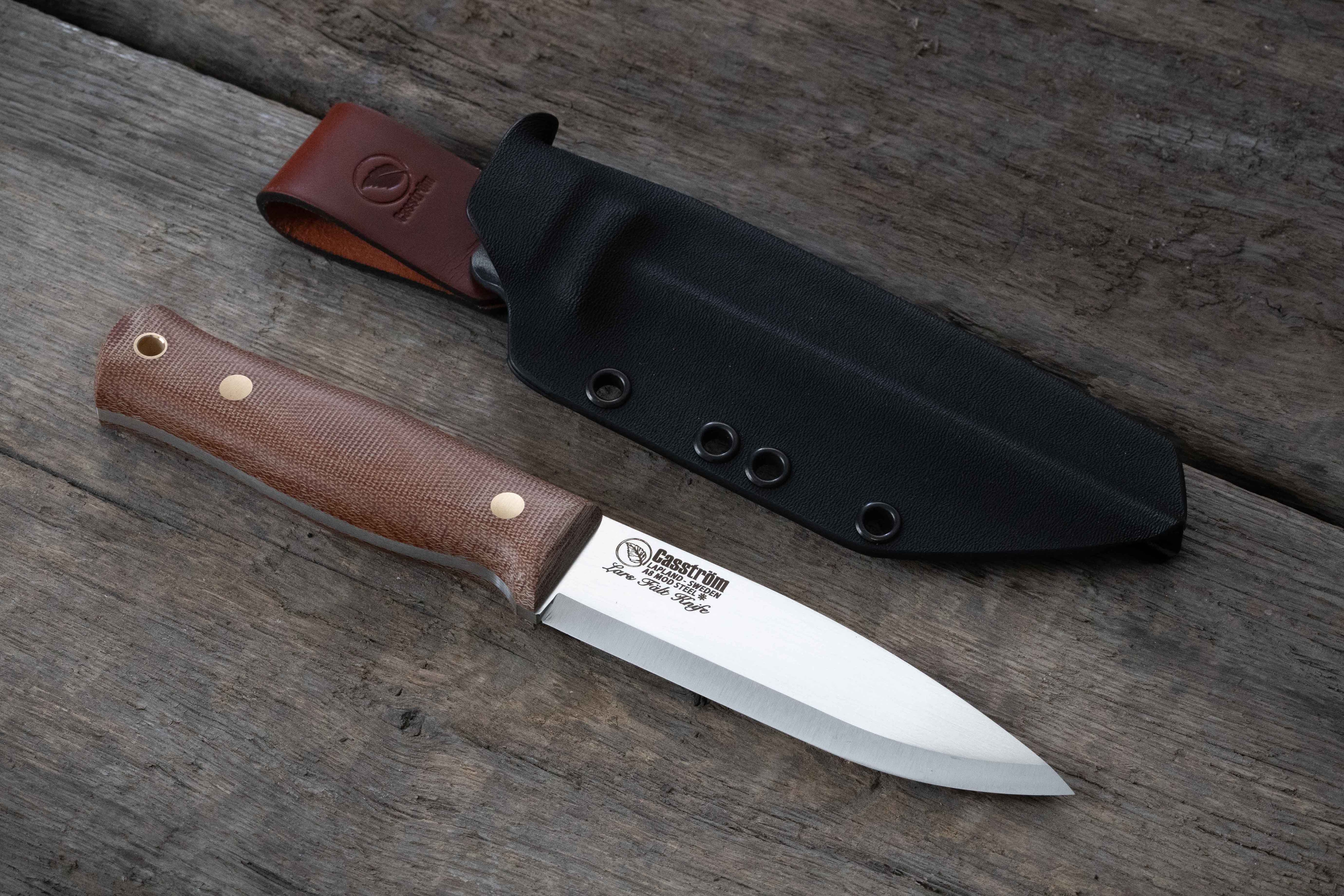 Nóż Casstrom Lars Falt Canvas Micarta A8 Mod Kydex