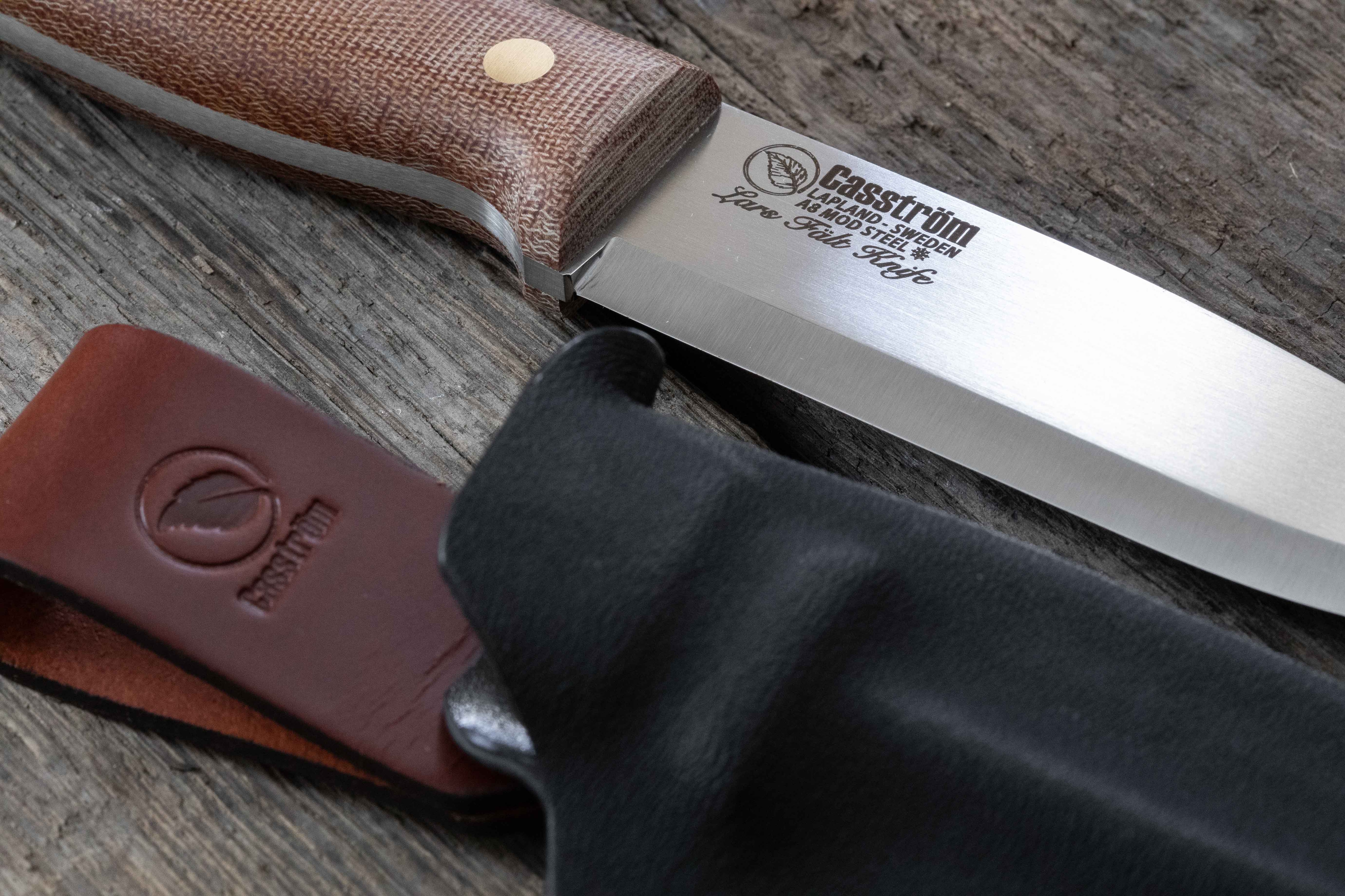 Nóż Casstrom Lars Falt Canvas Micarta A8 Mod Kydex