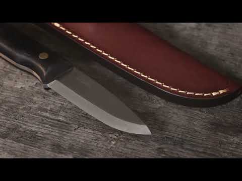 Nóż Casstrom Woodsman Bog Oak Sleipner z krzesiwem