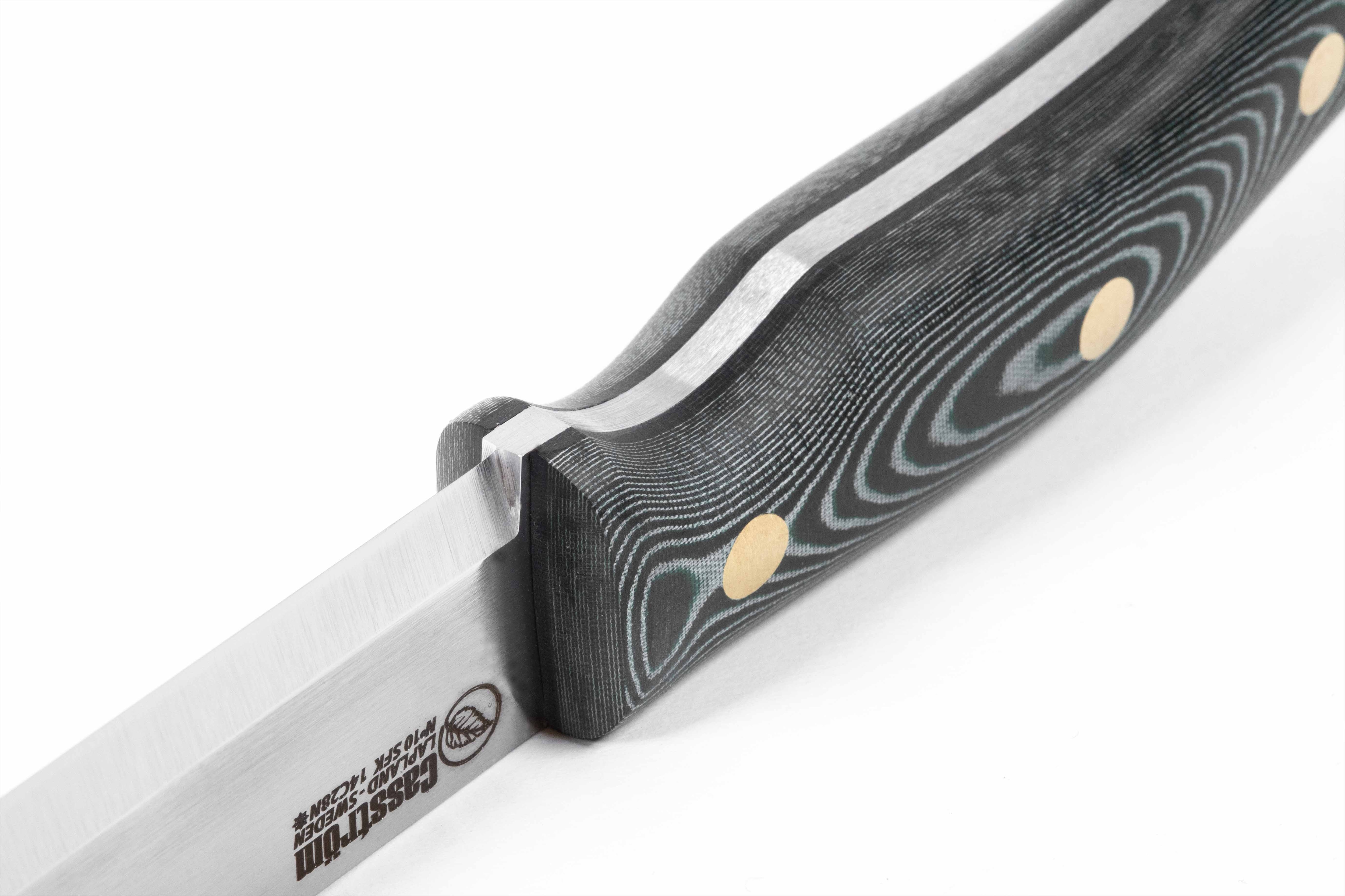 Nóż Casstrom No.10 SFK Green Micarta Sleipner Leather