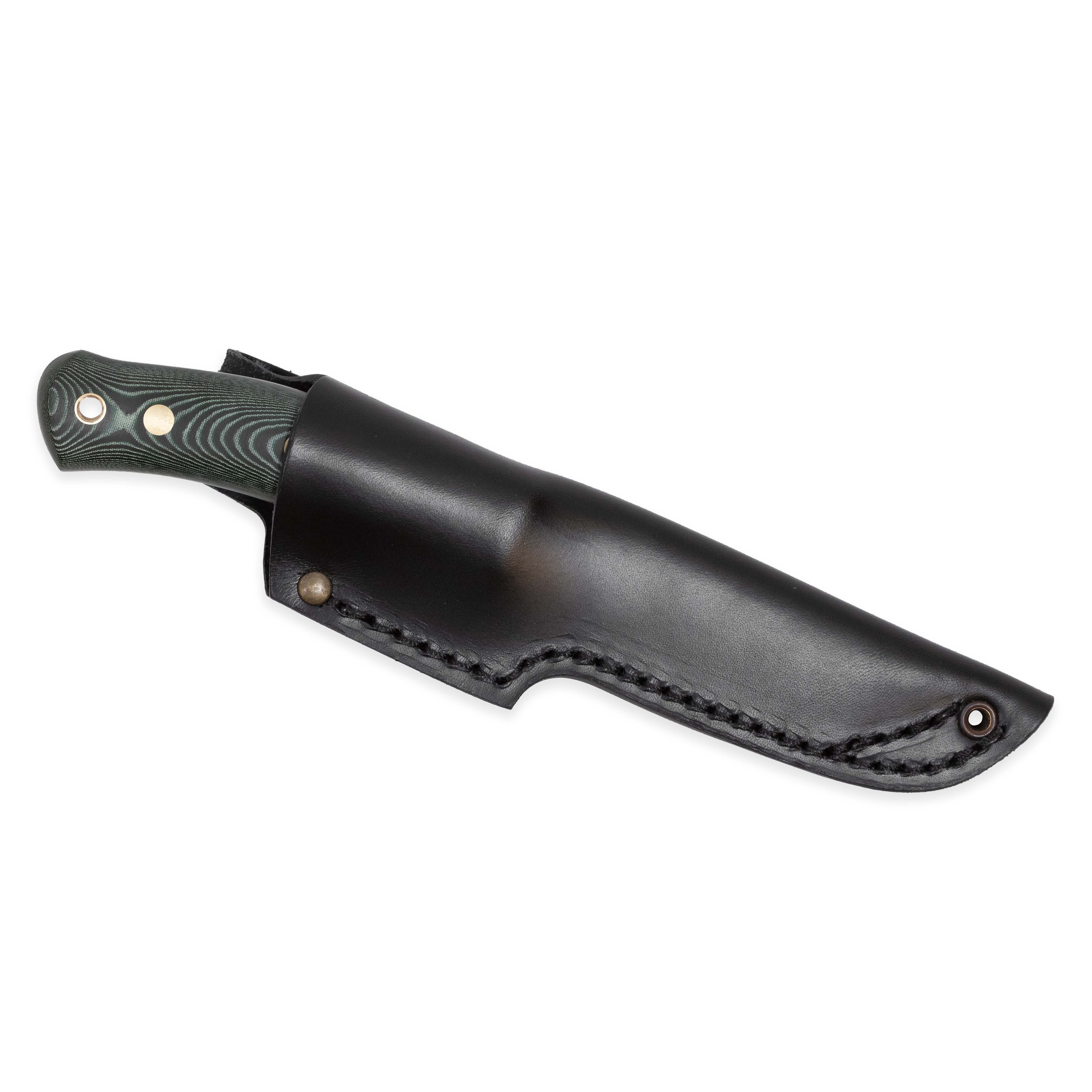 Nóż Casstrom No.10 SFK Green Micarta Sleipner Leather