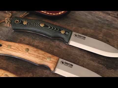 Nóż Casstrom No.10 SFK Green Micarta Sleipner Leather