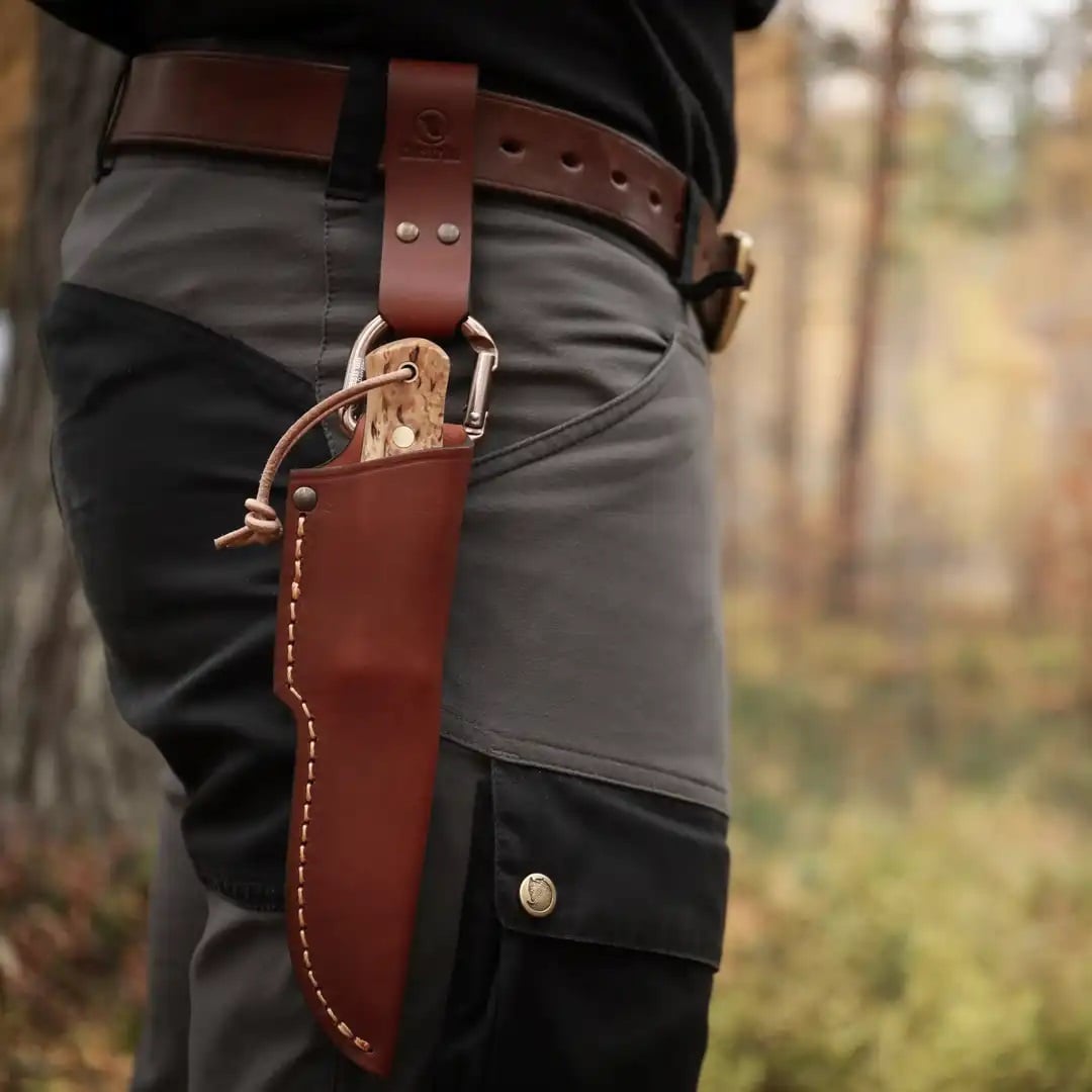 Nóż Casstrom No.10 SFK Canvas Micarta A8 Mod Leather