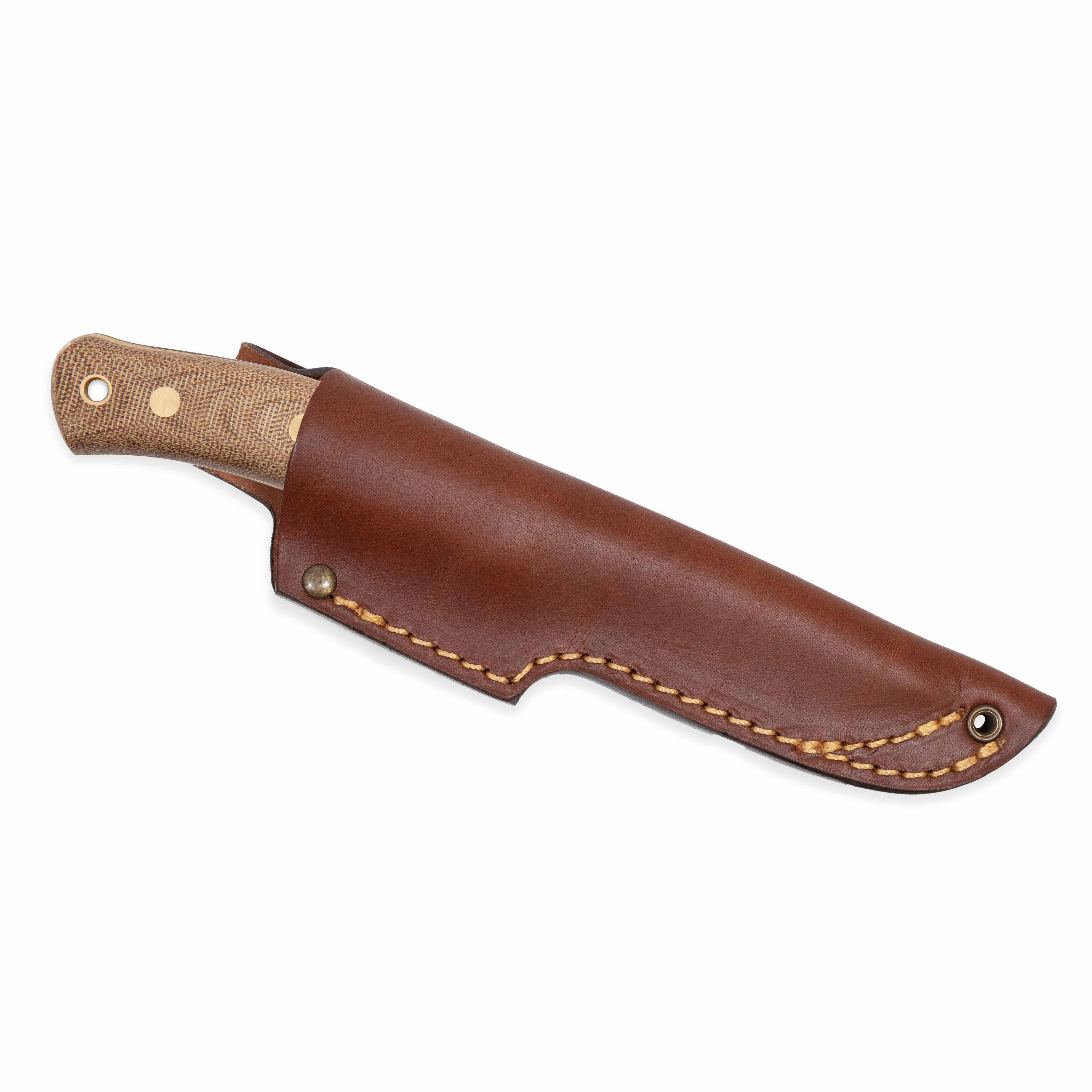 Nóż Casstrom No.10 SFK Canvas Micarta A8 Mod Leather