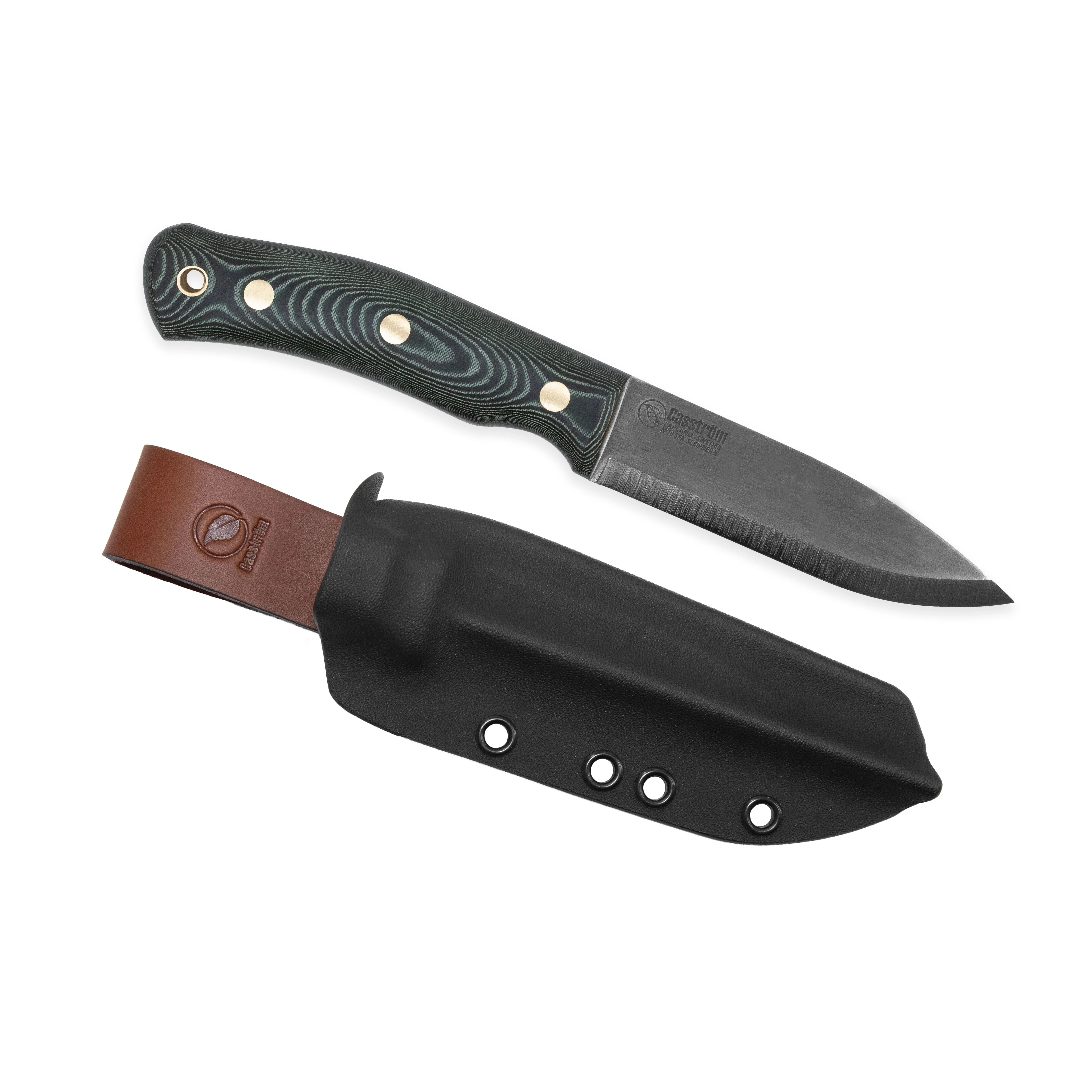 Nóż Casstrom No.10 SFK Green Micarta Sleipner Kydex