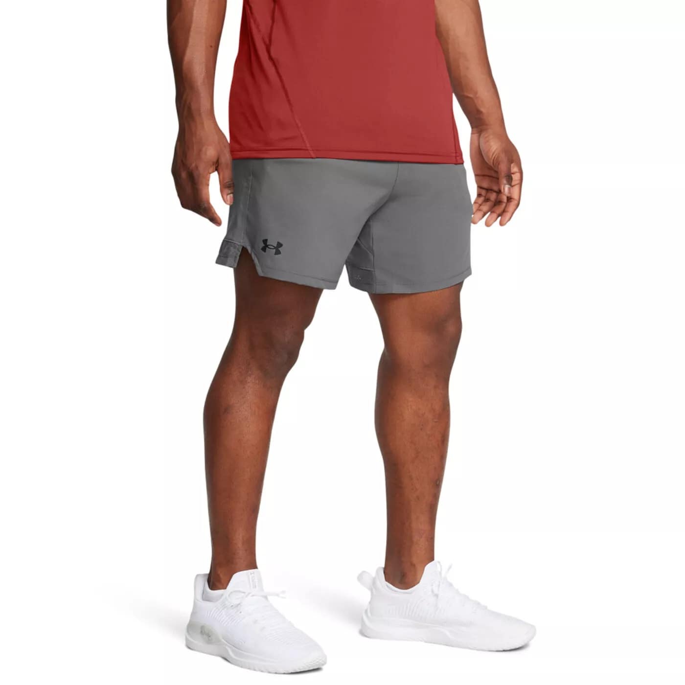 Szorty Under Armour Vanish Woven 6” - Castlerock/Black