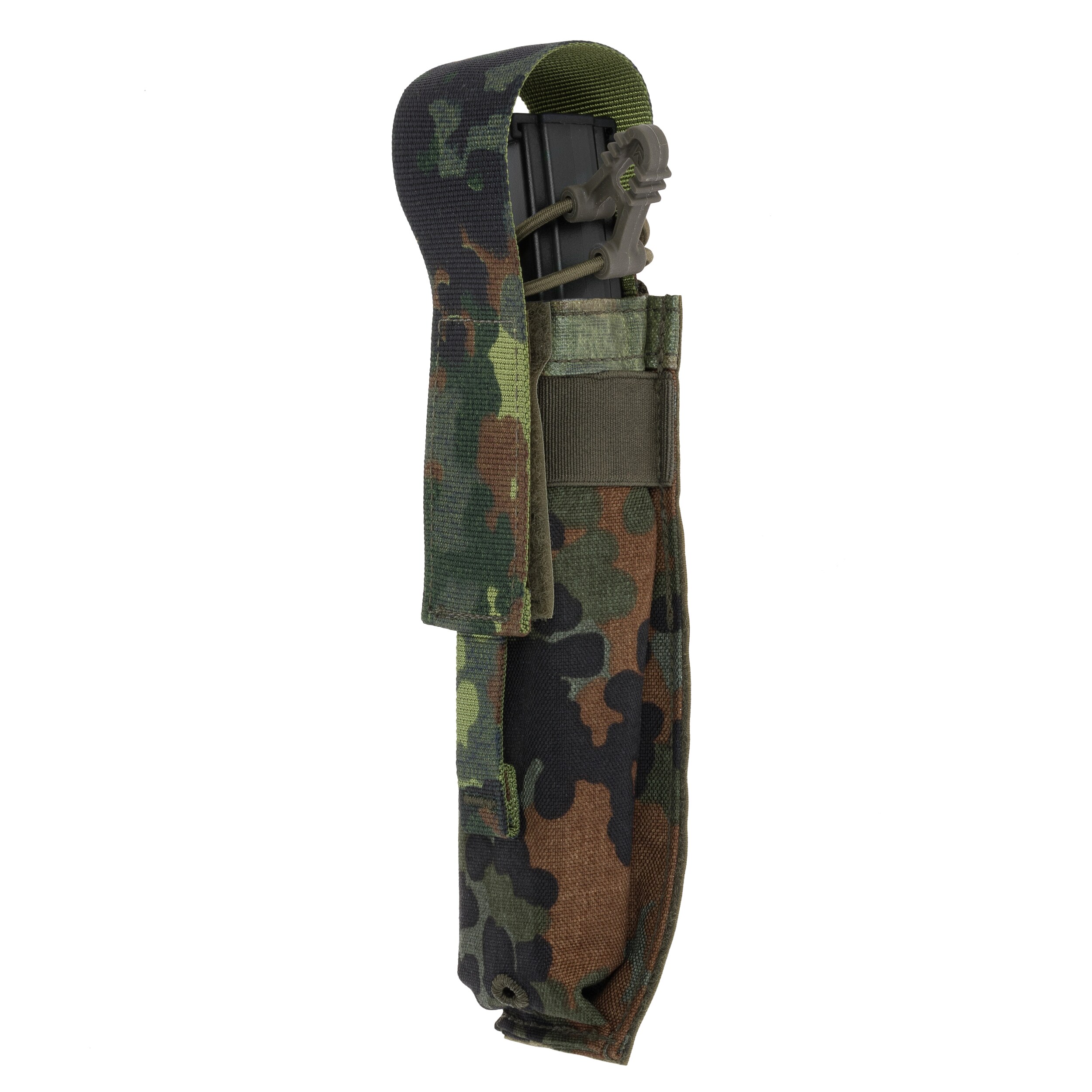 Ładownica na magazynek SMG Lindnerhof SMG Single Magazine PA158 - Flecktarn