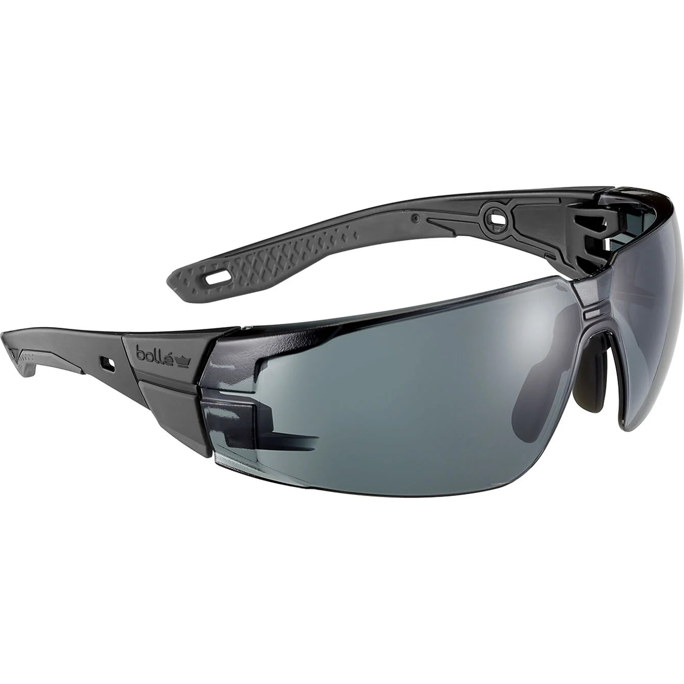 Okulary taktyczne Bolle Rush+ 2.0 Small - Grey/Smoke
