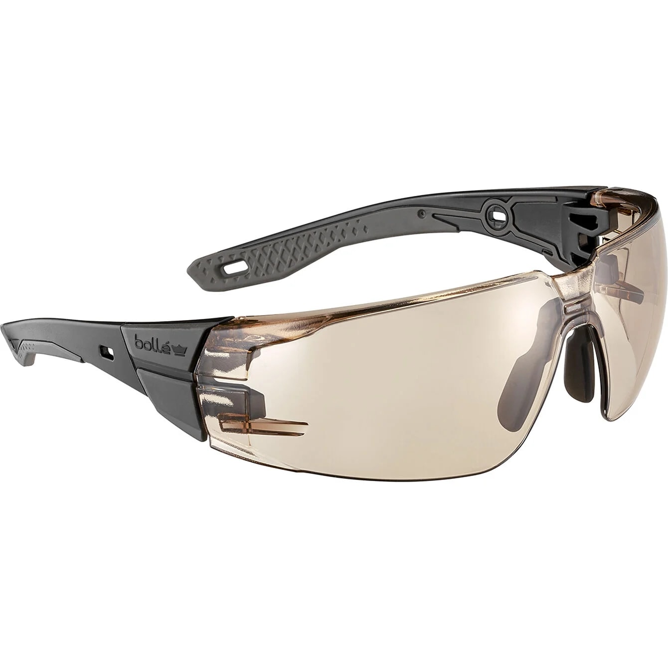 Okulary taktyczne Bolle Rush+ 2.0 Small - Grey/Copper