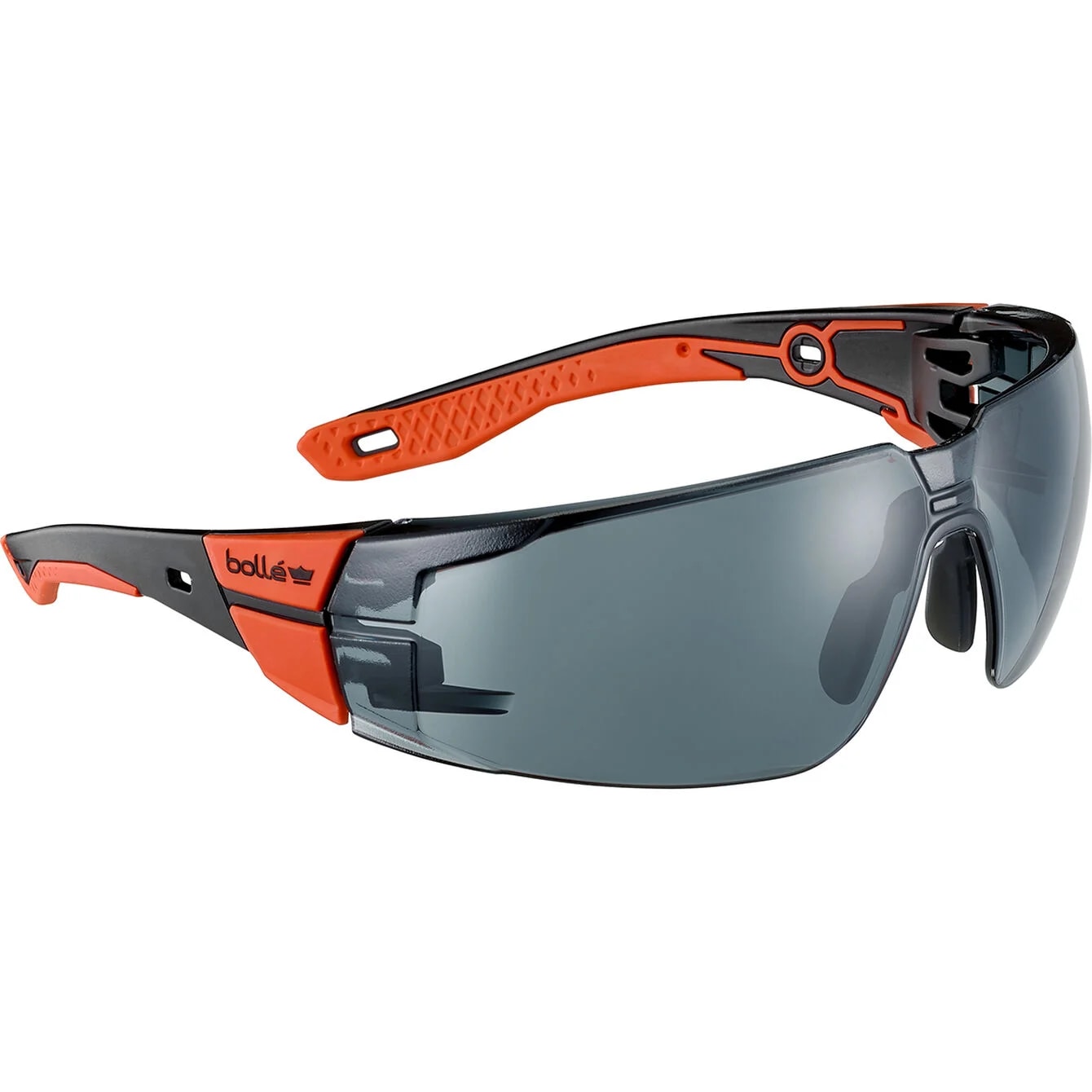 Okulary taktyczne Bolle Rush+ 2.0 Medium/Large - Red/Smoke