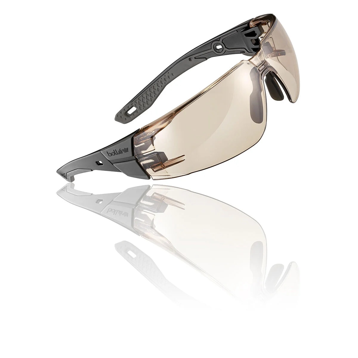 Okulary taktyczne Bolle Rush+ 2.0 Medium/Large - Grey/Copper